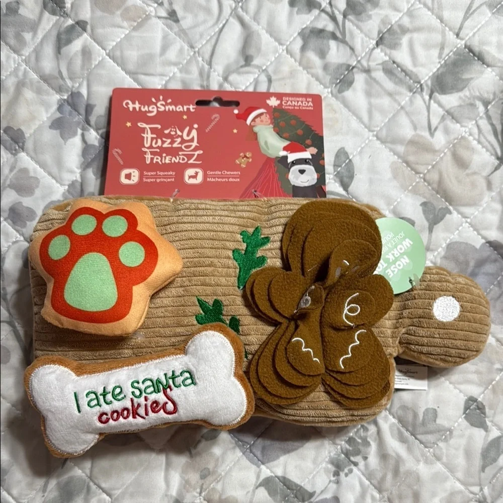 HugSmart Fuzzy Friend Dog Toy Set